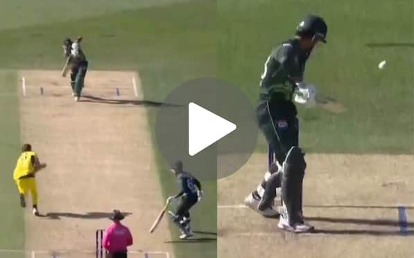 [Watch] 2 In An Over! Saim Ayub And Shafique Removed By Fast And Furious Lance Morris